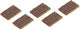 BBB PuncturePlugs BTL-209 rustines pour pneus tubeless - 25 pièces - brun