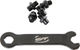 CONTEC Crampons R-Pins pour Pédales à Plateforme - limousine black