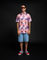 Loose Riders Party Shirt - sunset palms/M