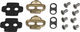 crankbrothers Pedales de clip/plataforma Double Shot 3 - black-red