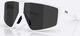 Bliz P002 Sportbrille - white/smoke