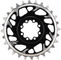 Burgtec plateau SRAM 8 trous thick-thin avec déport de 3 mm - black | 28 | 28 
