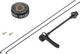 bc basic Mountain Deore Disc Center Lock DT Swiss 533D 29" Laufrad - schwarz | 29" VR 9x100
