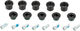 QUARQ Étoile de Pédalier à Capteur de Puissance Eagle DUB Boost - black/aucun