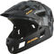 Alpina Rupi Fullface Kinderhelm - black camo orange matt | 50 - 55 cm