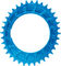 Garbaruk Thread Mount chainring for SRAM XX/XX SL PM 3 mm Oval - blue/36 /36