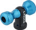 Lezyne Control Drive CO2 pump head with 16 g CO2 cartridge - blue