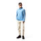 Endura AllTrack Roam Scuba Fleece Hoodie - storm blue | L