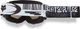 Fox Head Masque Main Kairos Spark - image cosmo-white-black | blue mirror