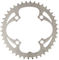 Plato Singlespeed 4 brazos, Acero, Círculo de agujeros de 104 mm - plata/42 dientes