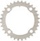 Plato Singlespeed 4 brazos, Acero, Círculo de agujeros de 104 mm - plata/32 dientes