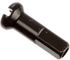 Messing-Nippel 2,0 mm - 100 Stück - schwarz/14 mm