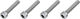 Burgtec Bolts for Direct-Mount Stem Spacers - silver/M6x30