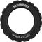 Shimano SM-RT64 Center Lock Brake Rotor for Deore w/ External Teeth - silver-black/203 mm