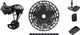 SRAM Kit de Mise à Niveau X01 Eagle AXS 1x12vit. avec Cassette pour Shimano - black - XX1 black/Shimano VTT/14 dents/Shimano MTB/aucun/11-50/aucun/sans