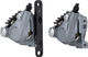 Shimano Set de Freins à Disque av+arr 105 BR-R7070 + ST-R7020 - spark silver/Ensemble/gauche/droite (spécifique)