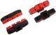 Pastillas de freno Especial para frenos de llanta - rojo/universal