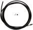 Disctube Bremsleitung 0° für MT / MT2 bis 2014 - schwarz/2500 mm