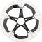 Shimano RT-EM910 Center Lock Brake Rotor for STEPS w/ External Teeth - silver-black/203 mm