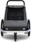 Croozer Remolque para niños Kid Keeke 2 - mountain grey/20"