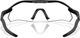 Oakley Radar Plate Sportbrille - polished black/clear to black iridium photochromic