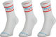 Scott Retro Casual Crew Socken 3er-Pack - white/42 - 44