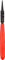Knipex Sicherungsringzange für Außenringe - rot/3-10 mm