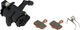 PAUL Klamper Flat Mount Campagnolo Bremssattel - all black/VR / HR Flat Mount