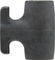 CONTEC Counter Piece for Frame Mounts of PowerLoc U-Locks - black