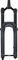 RockShox ZEB Ultimate Charger 3.1 RC2 DebonAir+ Boost 27.5" Suspension Fork - slab grey-matte/180 mm/44 mm/1 1/8" - 1,5" tapered/27.5" (650B)/110 mm/15 mm Thru Axle