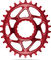 absoluteBLACK Oval Boost Kettenblatt für Race Face Cinch 3 mm Offset - red | 30 Z | 30