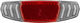 busch+müller Dart E LED Rear Light for E-bikes - StVZO approved - black-red
