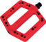 Xpedo FELIX Plattformpedale - rot | 109 mm | 109 mm | 109 mm