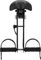 Shotgun Siège enfant avant pour VTT et guidon ensemble complet - black