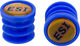 ESI Embouts de Guidon Bar Plugs - blue
