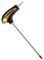 L-Handle Screwdriver for Inner Hex - black-yellow/3 mm