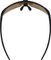 uvex pace stage S CV Sportbrille - black matt/mirror blue