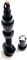 NoTubes Tubelessventil Exo-Core - 2 Stück - schwarz/SV/regular