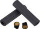 ESI Ribbed Extra Chunky Silicone Handlebar Grips - black/130 mm