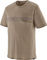 Patagonia Camiseta Capilene Cool Merino Graphic S/S Shirt - strata stripe-seabird grey/M