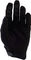 Fox Head Womens Defend Ganzfinger-Handschuhe - black/M