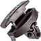 ABUS Attache KLICKfix Selle KF pour Câbles Antivol en Spirale - noir
