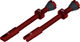 Peaty's Holeshot Fast Flow tubeless valves - red | Presta Valve (SV) | 60 mm