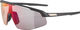 Alpina Turbo Pro QV Sports Glasses - black matte | rainbow mirror
