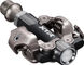 Shimano XTR PD-M9200 SPD clipless pedals, short axle - black-silver