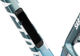 Factor SARANA Cyan Blue T47a Shimano Gravel Carbon 28" Rahmenkit - cyan blue | 28" | L | 51 mm