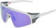 Oakley Latch Panel Sports Glasses - matte clear/prizm violet