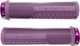 Peaty's Poignées de guidon verrouillables Monarch Pro Grip Mushroom - plum | 32 - 34 mm