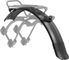 Topeak Garde-boue arrière TetraRack Full Fen pour porte-bagages TetraRack - noir