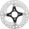 Shimano RT-EM810 Center Lock Brake Rotor for STEPS w/ Internal Teeth - silver-black/160 mm